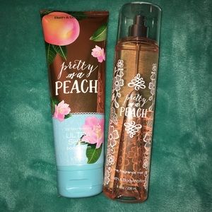 Bath & Body Works Pretty As A Peach Set