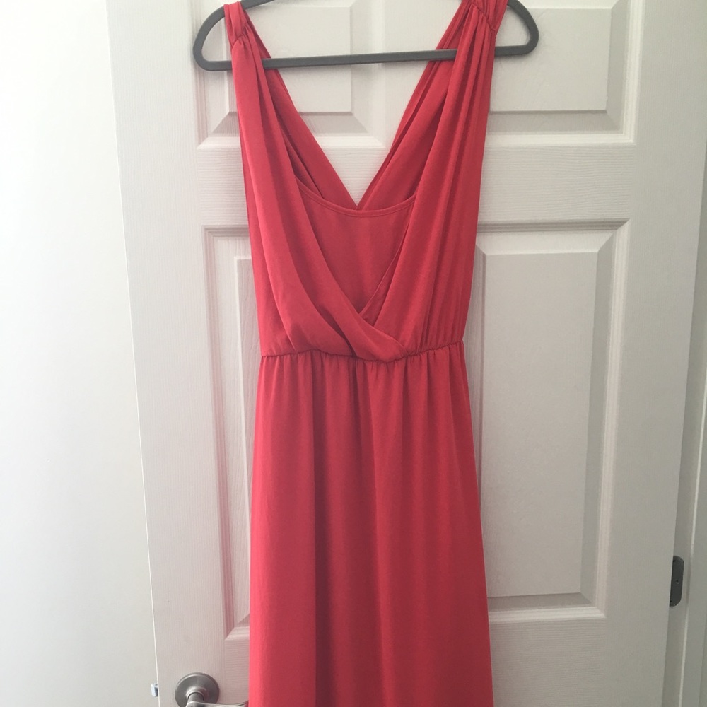 Crisscross back dress