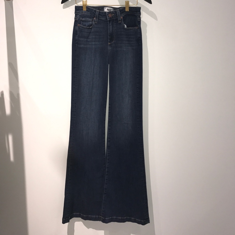 PAIGE GENEVIEVE JEANS W/ 1 INCH HEM