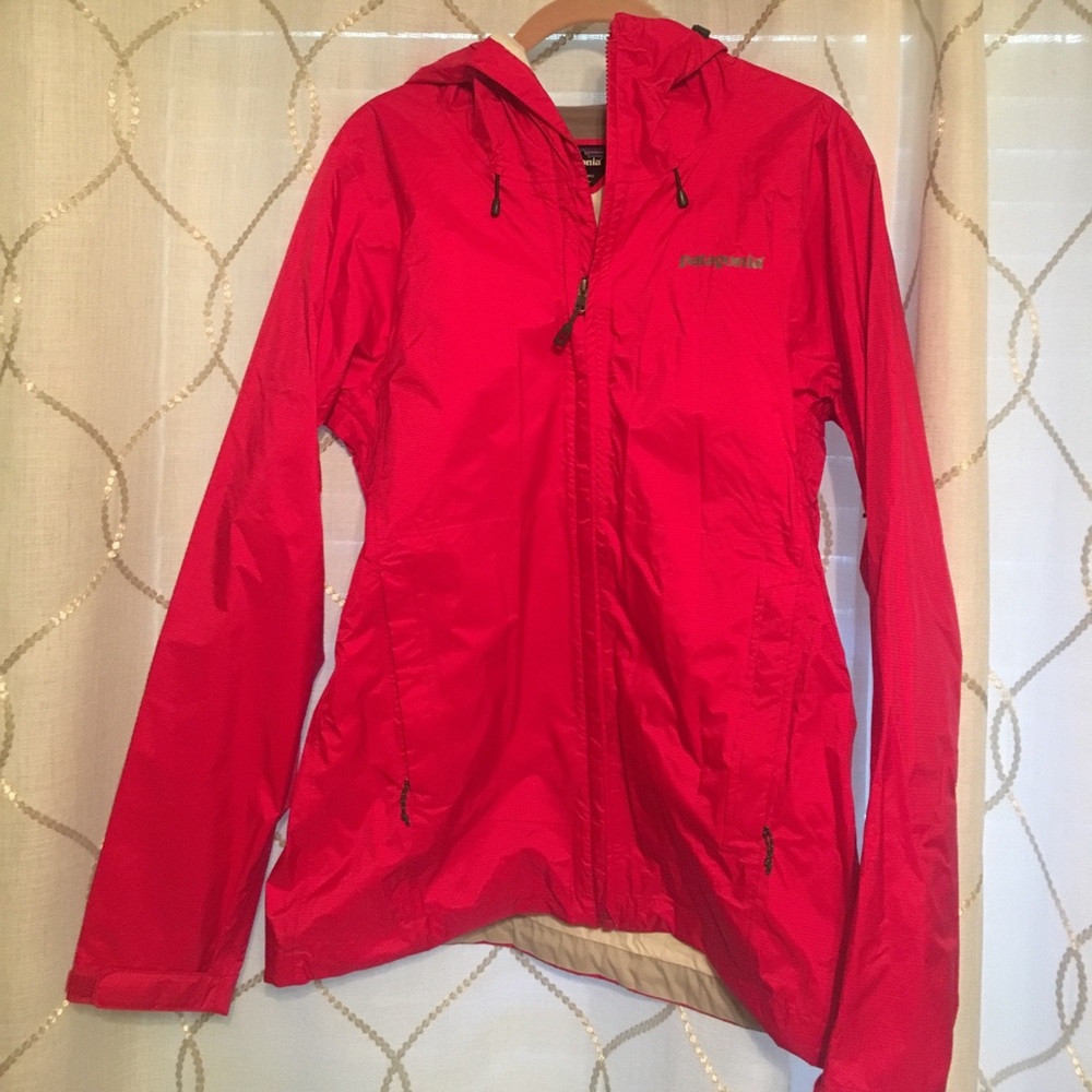 Hot Pink Patagonia Rain Jacket