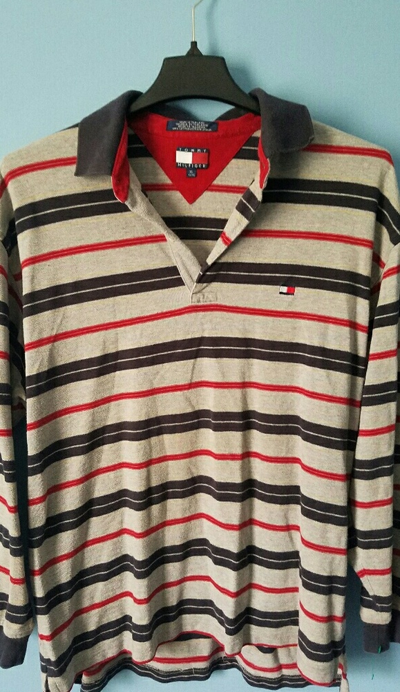 XL Mens Tommy Hilfiger Men Striped Shirt