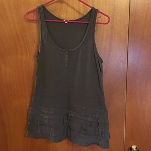 J. Crew ruffled tank
