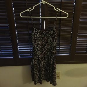 H&M Divided Key Print mini dress