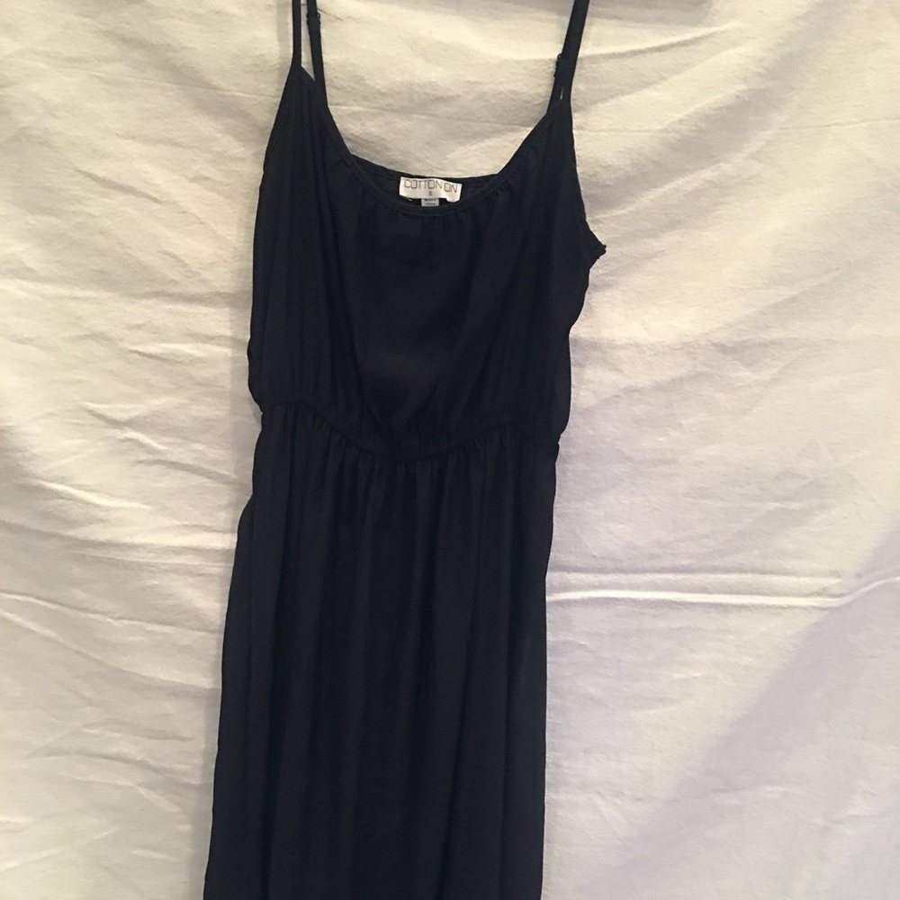 High Low Black Cocktail Dress