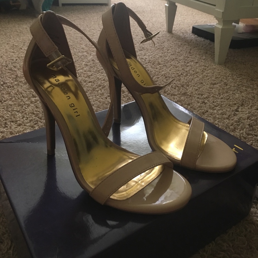 Nude Madden Girl heels