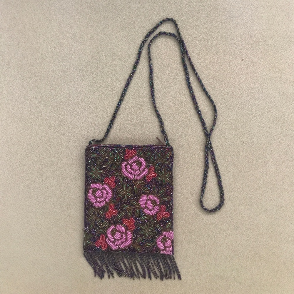 Embroidered purse
