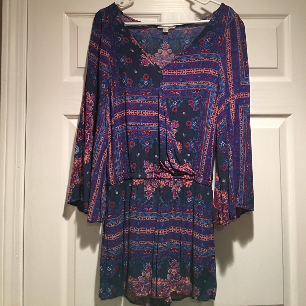 Cute patterned romper