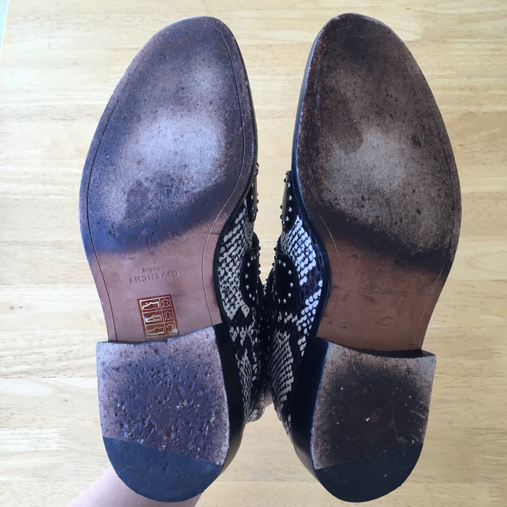 *SOLD*Givenchy genuine snakeskin embellished boots - Picture 8 of 8