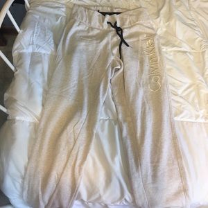 calvin klein jogger sweatpants