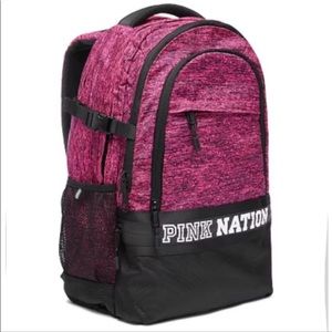 NWT Pink Nation Collegiate Backpack
