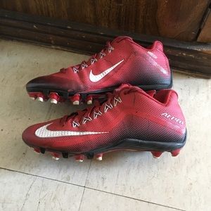 Red Alpha Pro Cleats