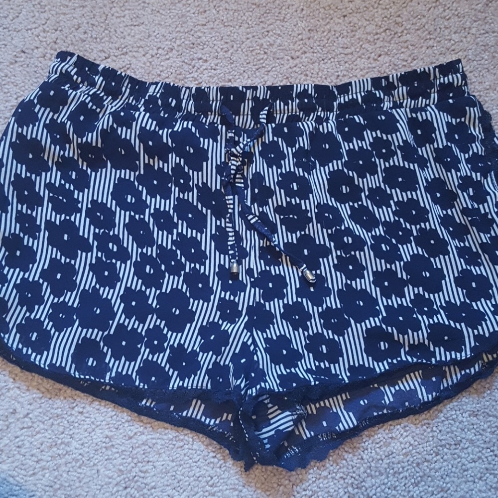 Gently worn 100% polyester shorts