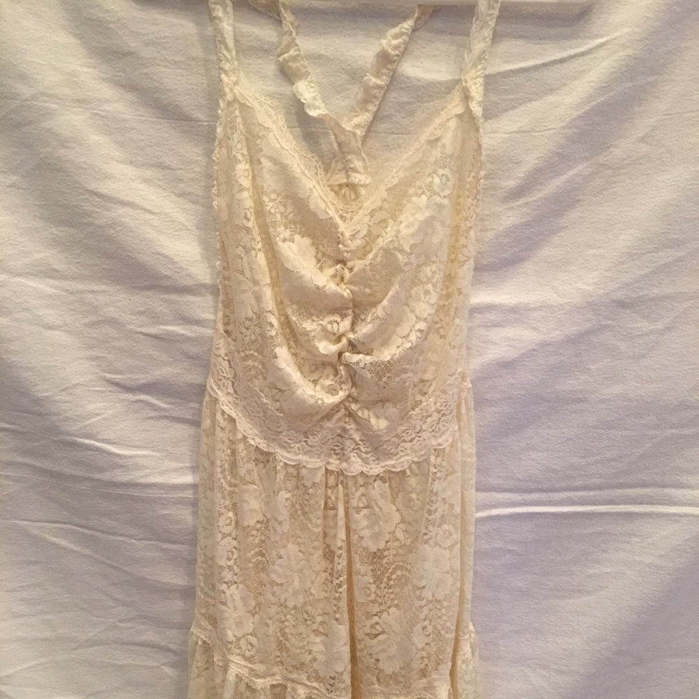 Free People Lace Midi Dress