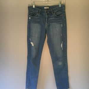 Cropped Denim Jeans