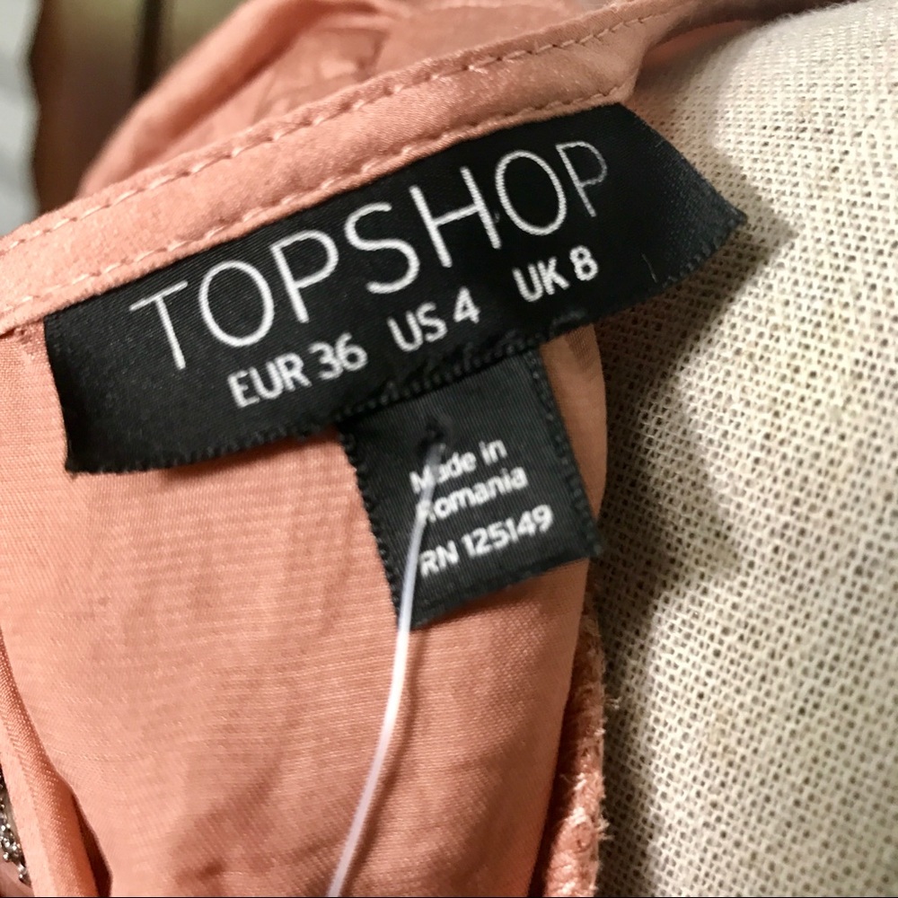 Topshop Ruffle Blouse - Picture 4 of 5