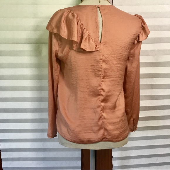 Topshop Ruffle Blouse - Picture 3 of 5