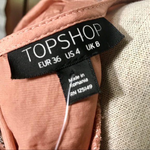 Topshop Ruffle Blouse - Picture 4 of 5