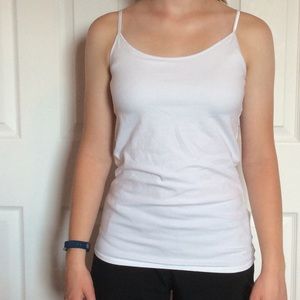 White tank top