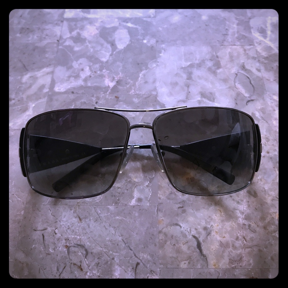 Mens black Prada Sunglasses