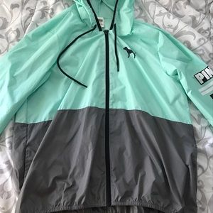 VS PINK Full Zip Anorak Jacket