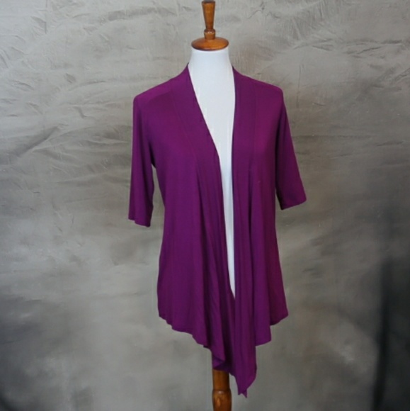 Grace Elements Sweaters - Grace Elements open cardigan S Purple 💜Host Pick