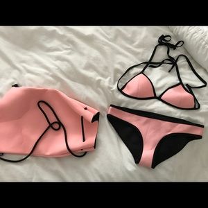 Pink Triangl Bikini