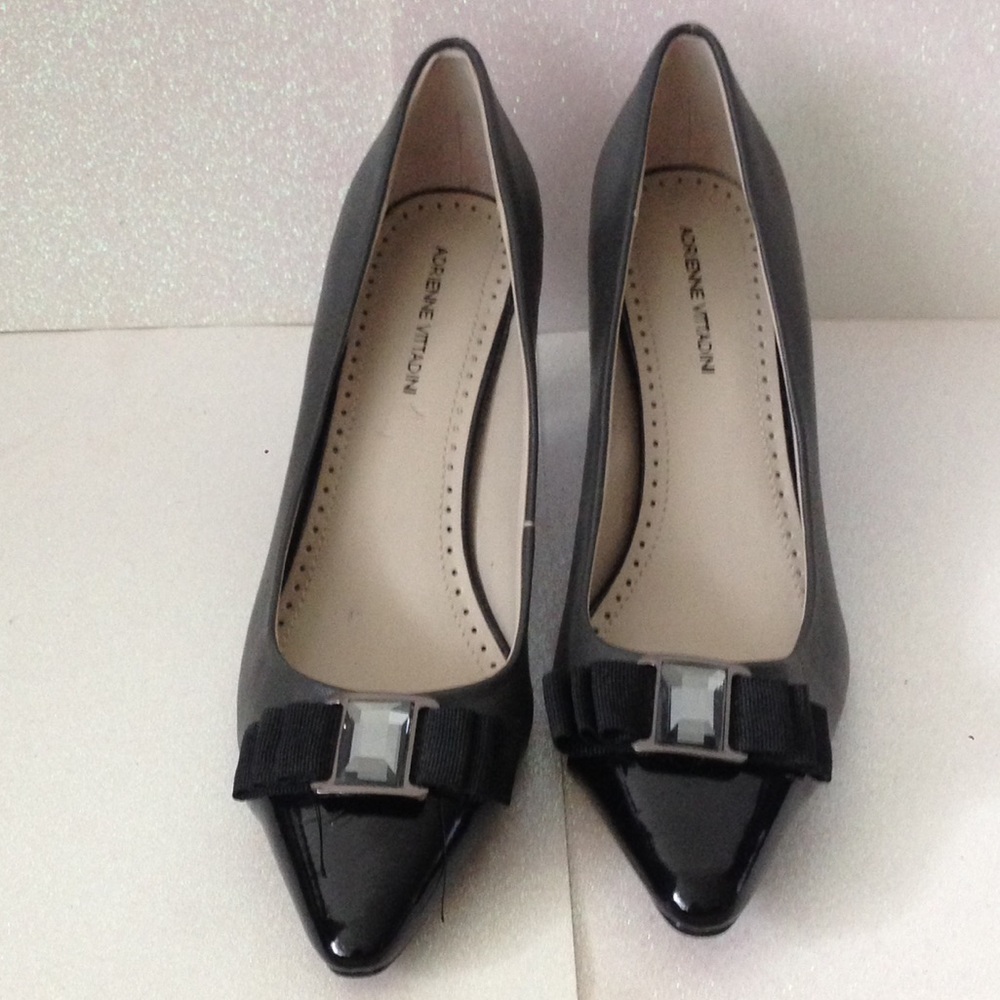 ADRIENNE VITTADINI diamond bow heels 💎