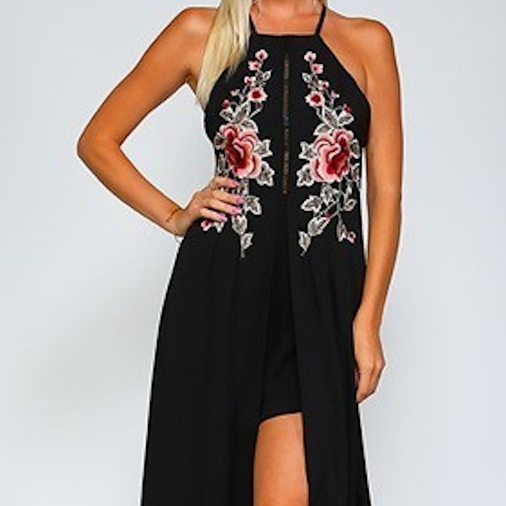 NEW Gorgeous Maxi Dress w/ shorter skirt S M L XL