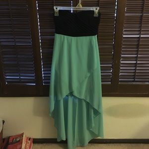 Windsor Black and Teal/Aqua Evening Gown/Prom