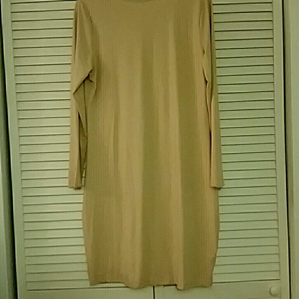 SOLD.    Super sexy bodycon dress with back zipper