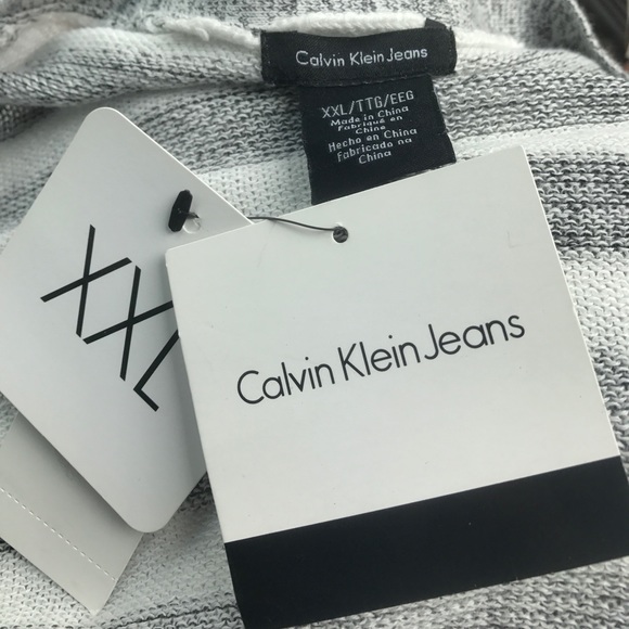 NWT CALVIN KLEIN HIGH LOW LONG CARDIGAN - Picture 5 of 5