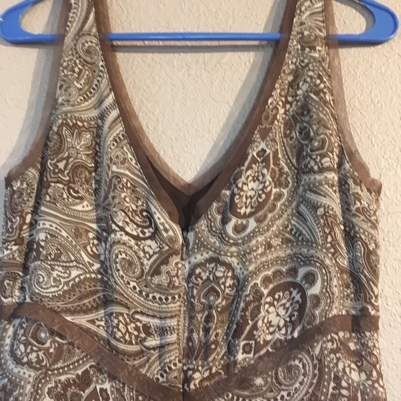 (2/$15) Brown Old Navy Size 2 Dress - Picture 3 of 5