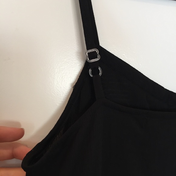 Black Tank Blouse - Picture 5 of 8