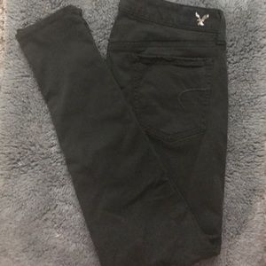 American Eagle Sateen Jeggings