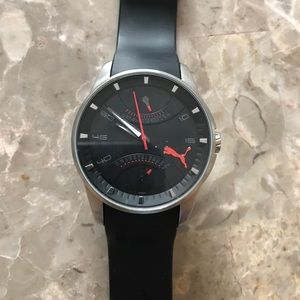 Puma Watch with Rubber Band