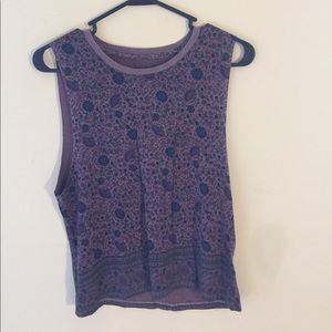 American Eagle patterned tank
