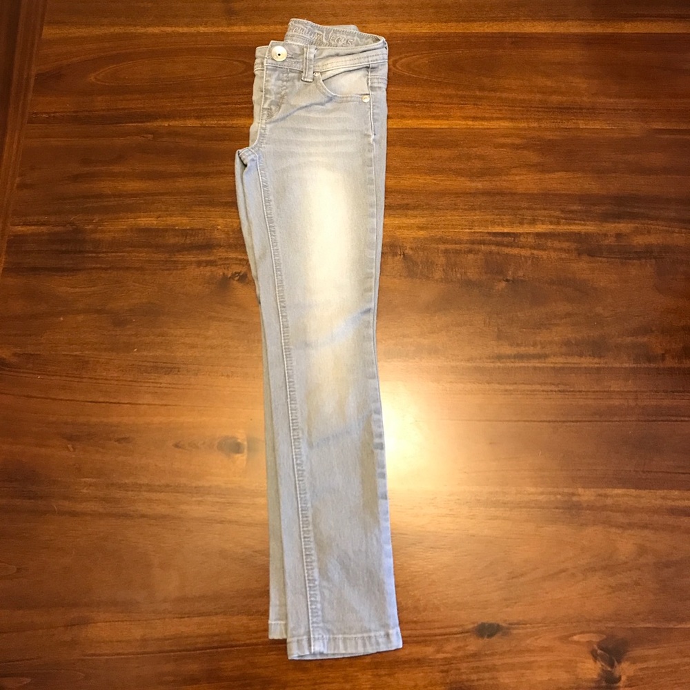 Gray jeans
