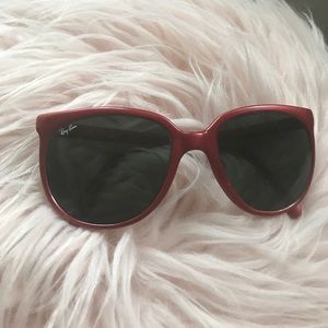 Red Ray Bans