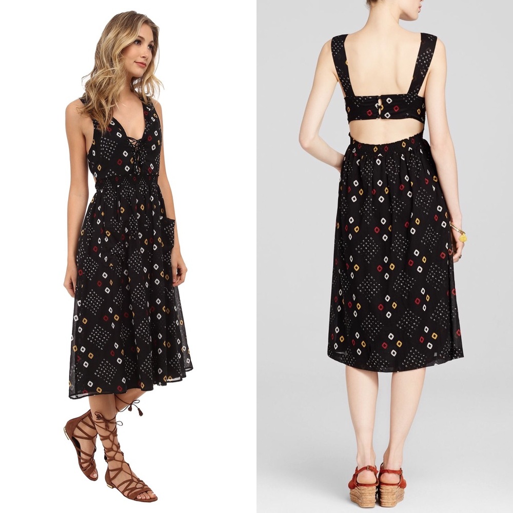 Free People Cotton Batiste Wildflower Dress