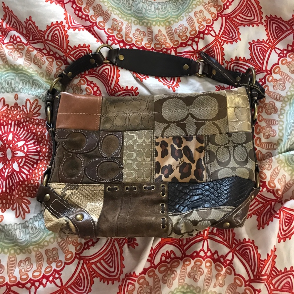 Coach patchwork bag.