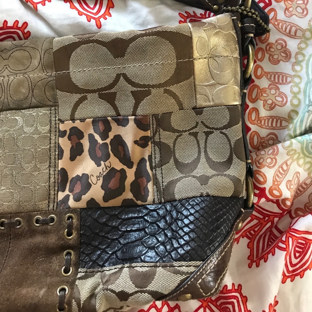 Coach patchwork bag. - Picture 3 of 8