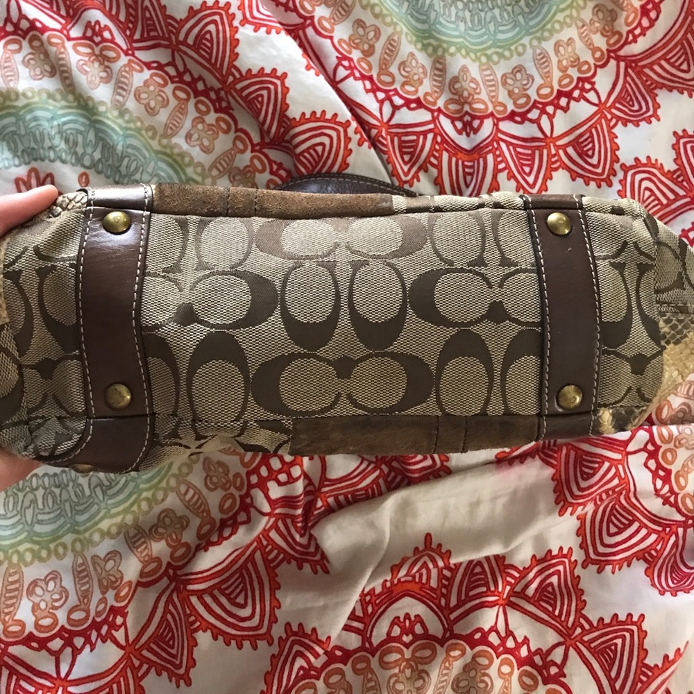 Coach patchwork bag. - Picture 5 of 8