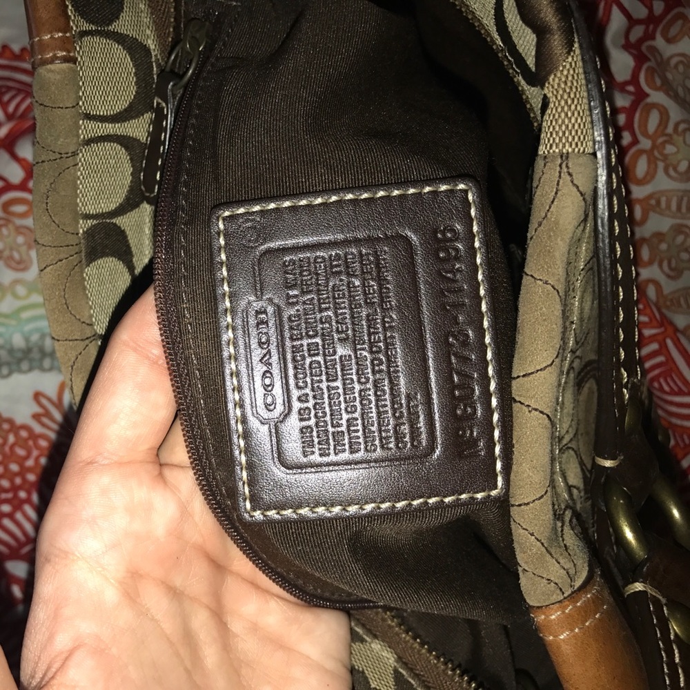 Coach patchwork bag. - Picture 7 of 8