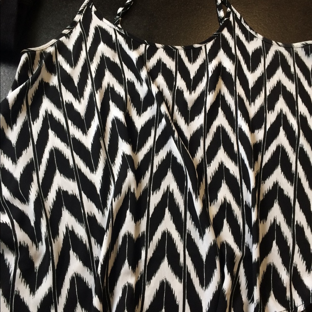 Black & White Patterned Camisole