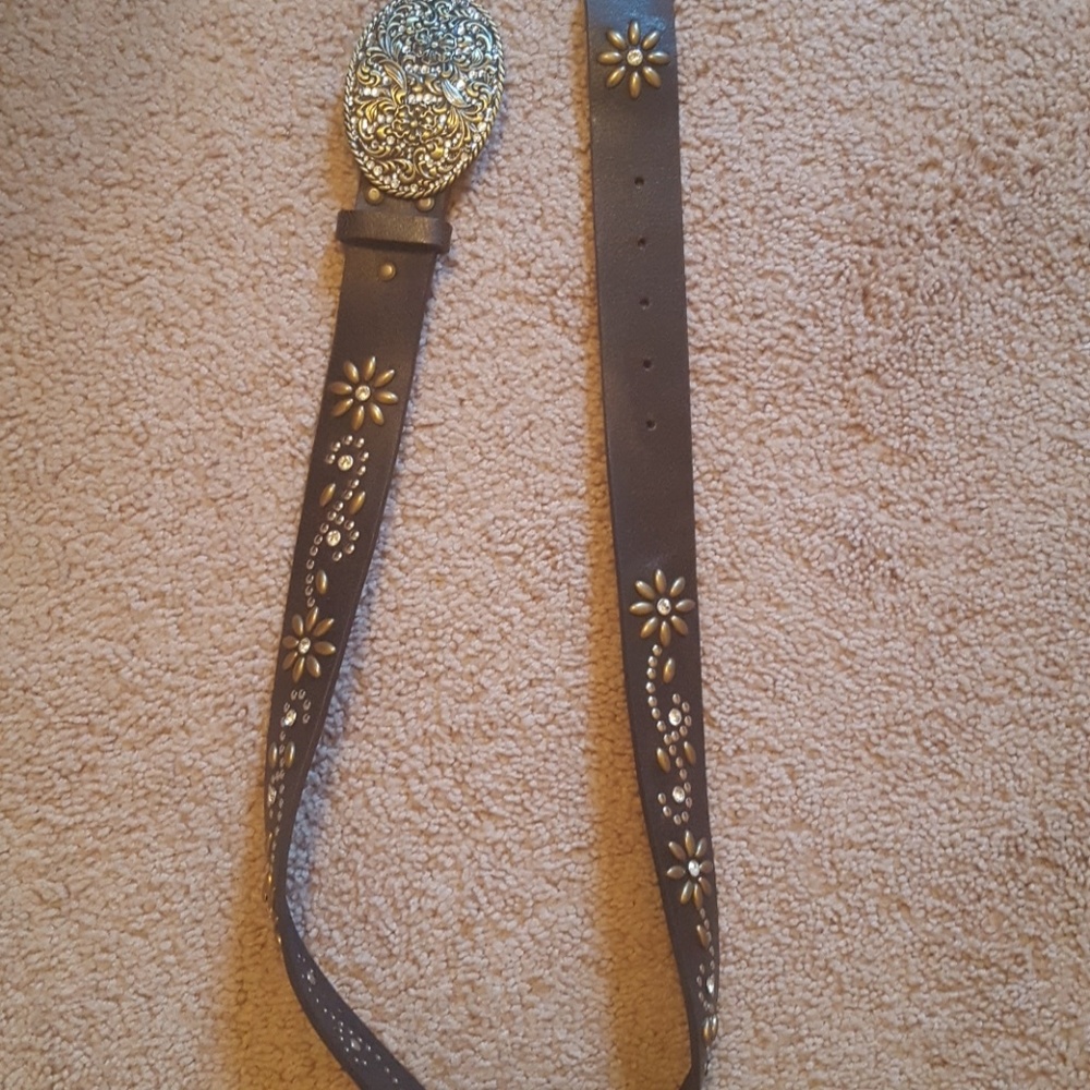 Leather belt