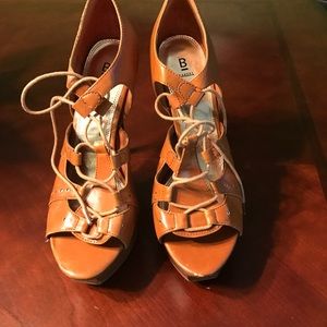 Camel colored stiletto