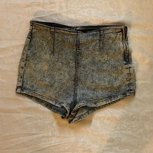Forever 21 Acid Wash Shorts