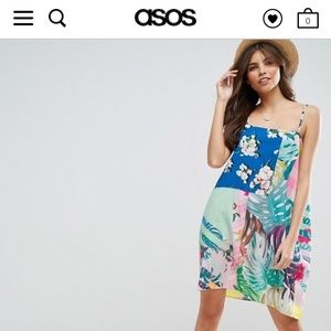💕 Brand New Asos bright slip dress 💕