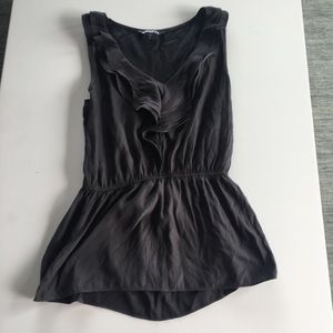 Black tank blouse