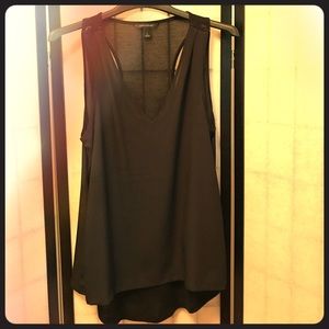 Banana Republic layered, sleeveless blouse
